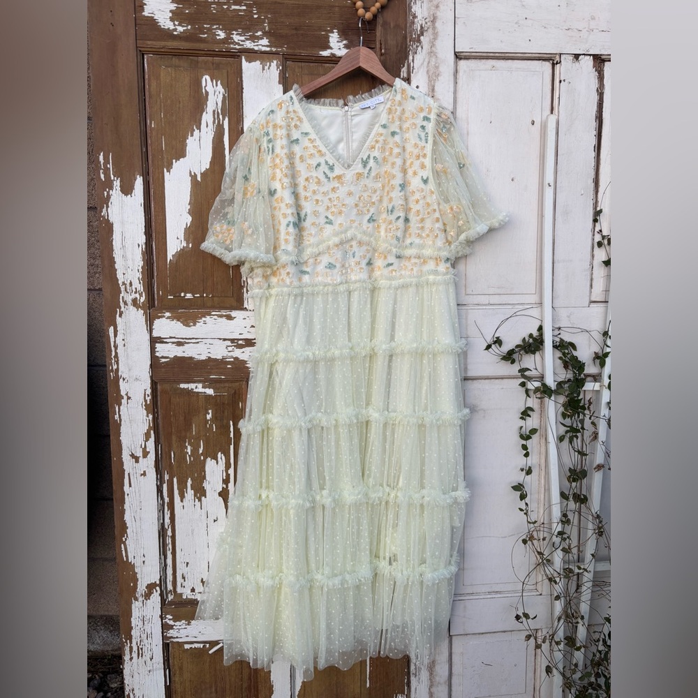 Ivy City dress Dress long Cream 3XL